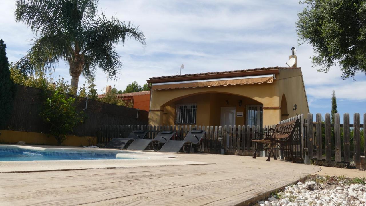 Villa Xalet piscina privada Ibiscus L'Ametlla de Mar Esterno foto
