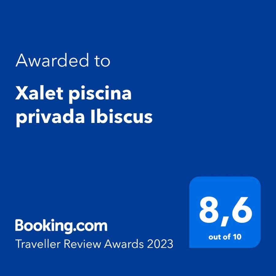 Villa Xalet piscina privada Ibiscus L'Ametlla de Mar Esterno foto